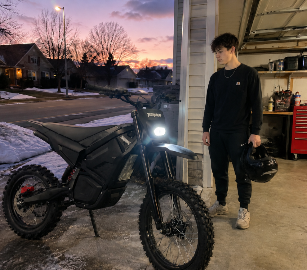 Terrawulf bike detail