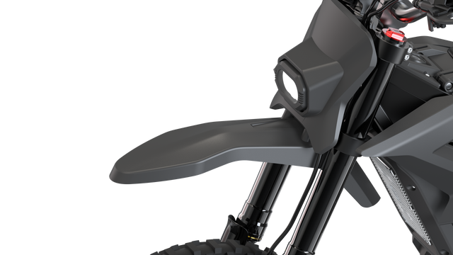 Electric dirt bike front fender